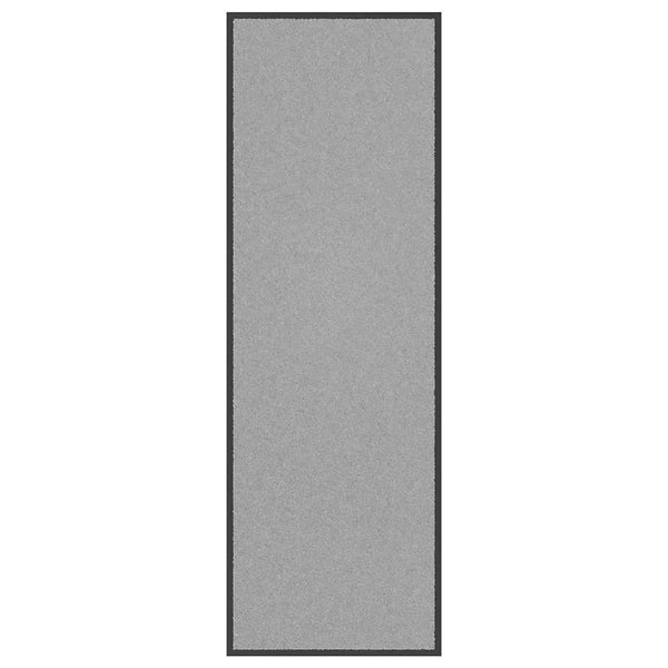Graue Fußmatte 60x180 cm