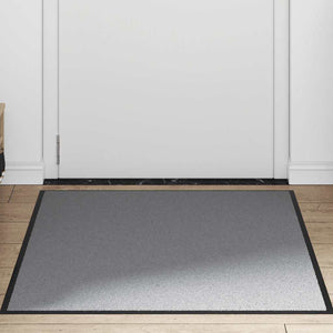 Graue Fußmatte 90x120 cm