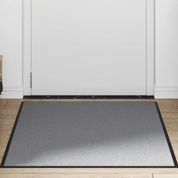 Graue Fußmatte 90x120 cm