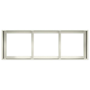 Weißer Pflanzkübel 120 cm