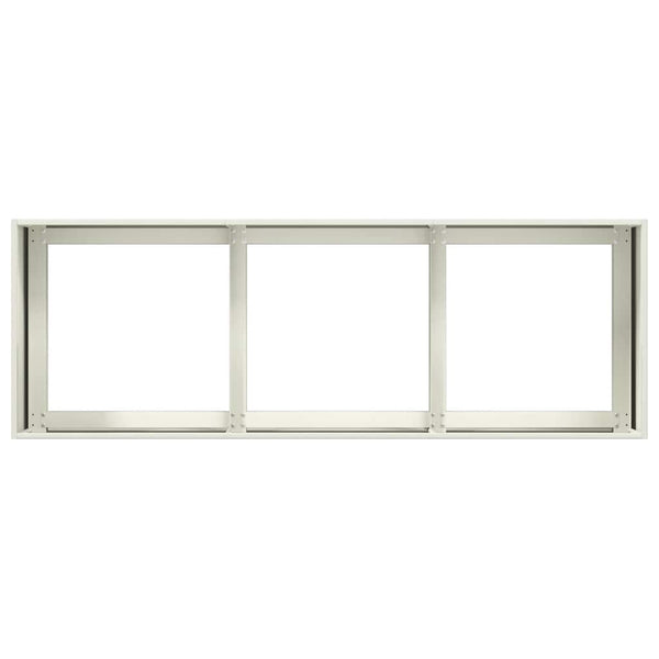 Weißer Pflanzkübel 120 cm