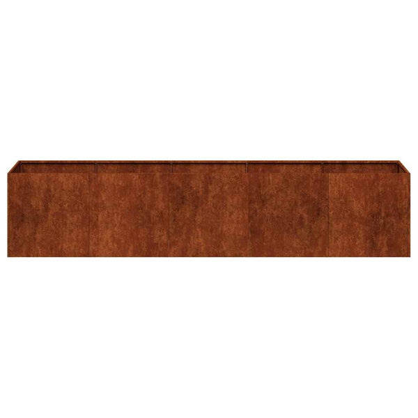 Rost Pflanzkübel 200x40x40 cm