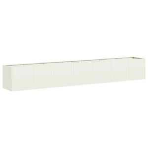 Weißer Pflanzkübel 280 cm