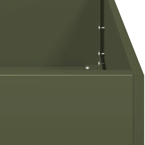 Olivgrüner Pflanzkübel 360 cm