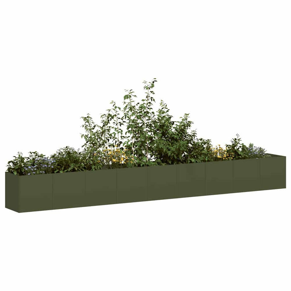 Olivgrüner Pflanzkübel 360 cm
