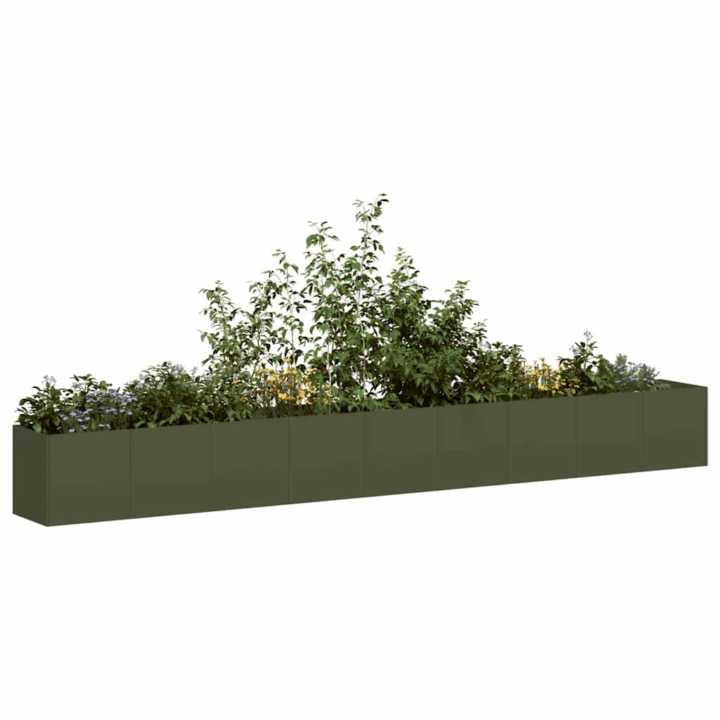 Olivgrüner Pflanzkübel 360 cm