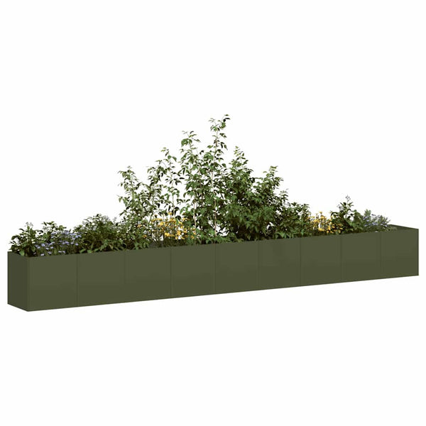 Olivgrüner Pflanzkübel 360 cm