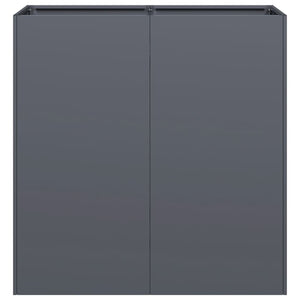 Anthrazit Pflanzkübel 80x80 cm