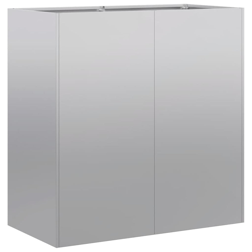 Verzinkter Stahl Pflanzkübel 80x40x80 cm