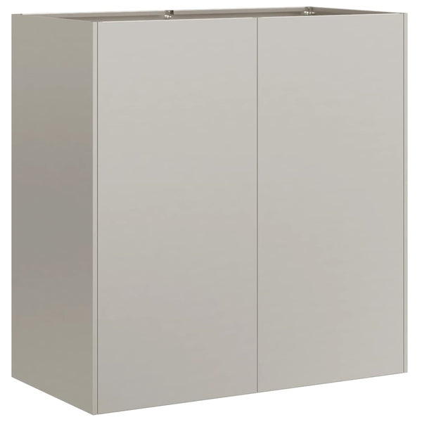 Rostiger Pflanzkübel 80x40x80cm
