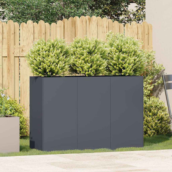 Anthrazit Pflanzkübel 120x40x80 cm
