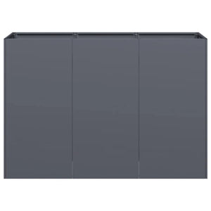 Anthrazit Pflanzkübel 120x40x80 cm