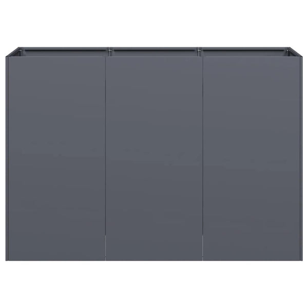 Anthrazit Pflanzkübel 120x40x80 cm