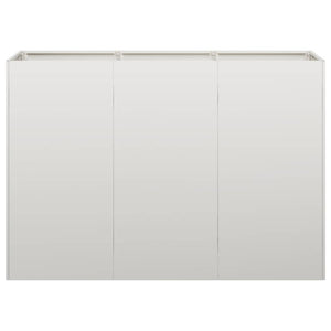 Edelstahl Pflanzkübel 120x40x80 cm