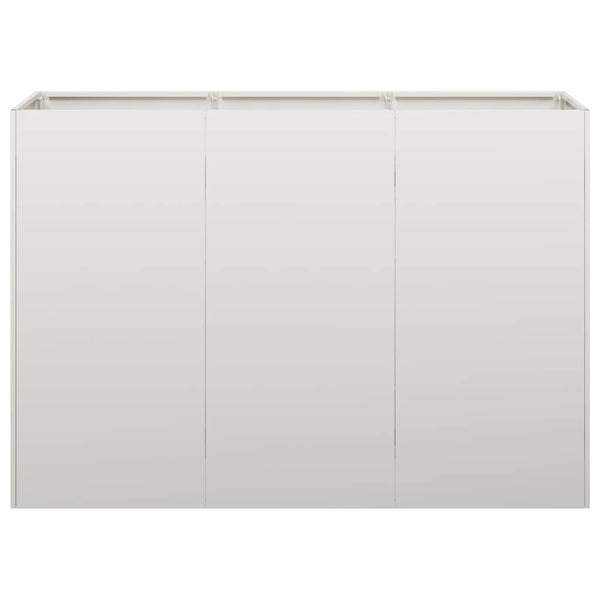 Edelstahl Pflanzkübel 120x40x80 cm