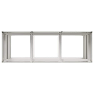 Edelstahl Pflanzkübel 120x40x80 cm