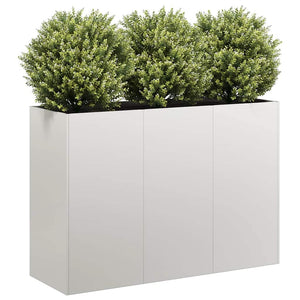 Edelstahl Pflanzkübel 120x40x80 cm
