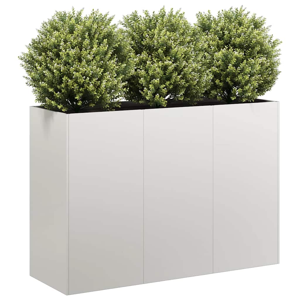 Edelstahl Pflanzkübel 120x40x80 cm