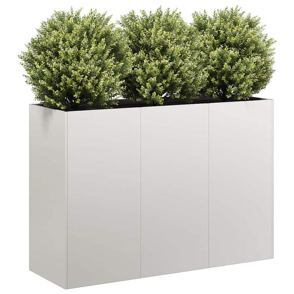 Edelstahl Pflanzkübel 120x40x80 cm