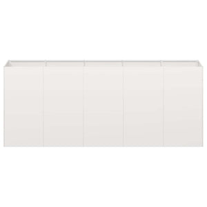 Edelstahl Pflanzkübel 200x40x80 cm