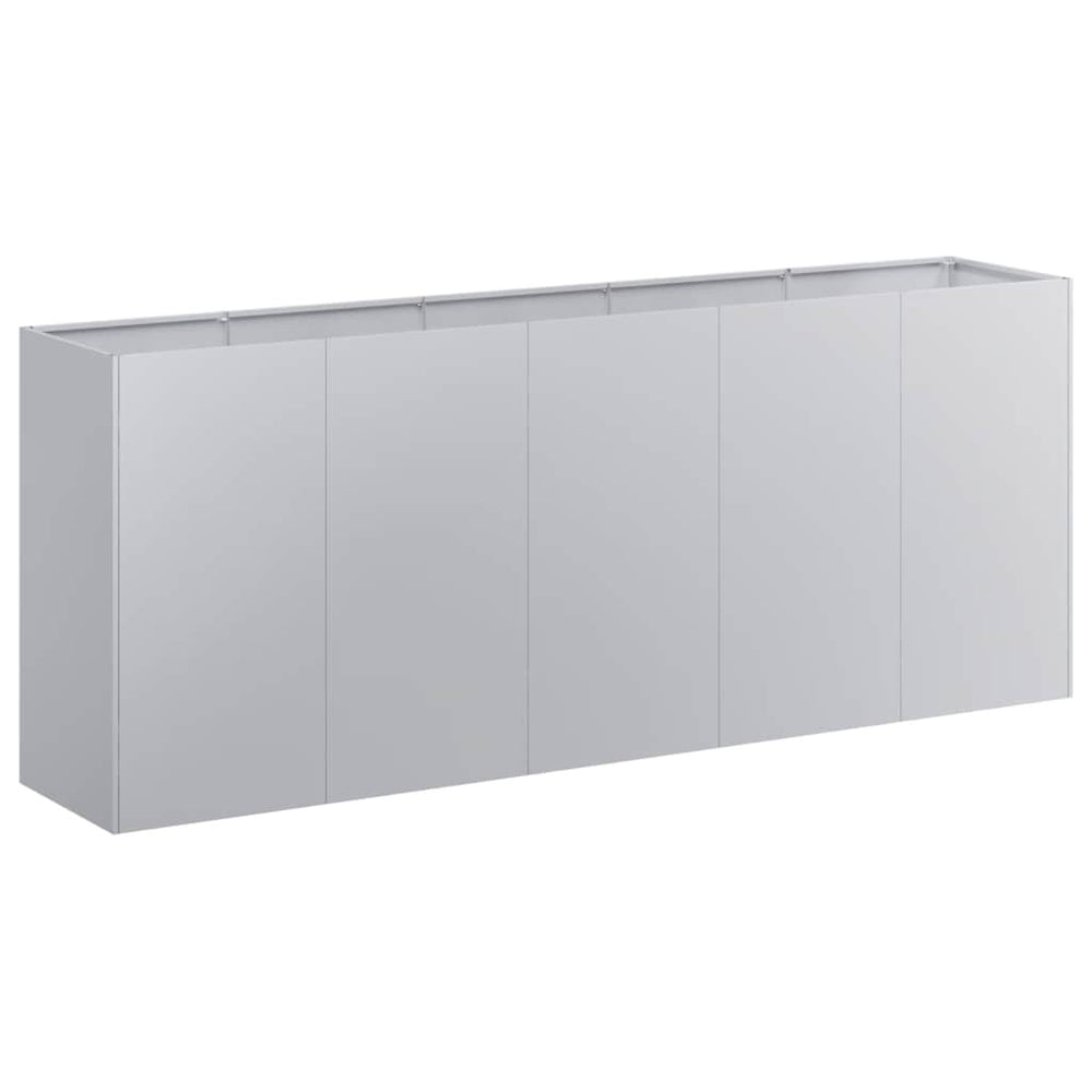 Verzinkter Stahl Pflanzkübel 200x40x80 cm