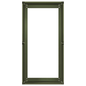 vidaXL Jardinière vert olive 40x80x40 cm Acier laminé à froid
