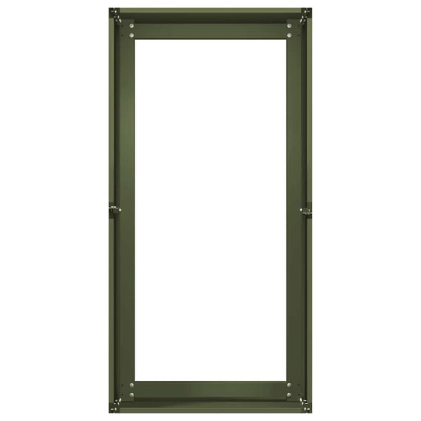 vidaXL Jardinière vert olive 40x80x40 cm Acier laminé à froid