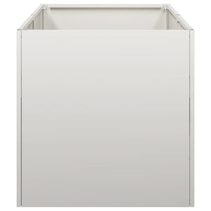 Edelstahl Pflanzgefäß 40x80x40 cm
