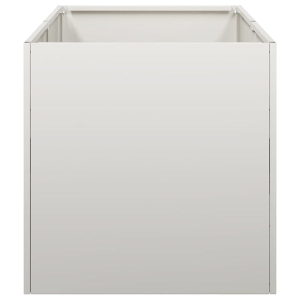 Edelstahl Pflanzgefäß 40x80x40 cm