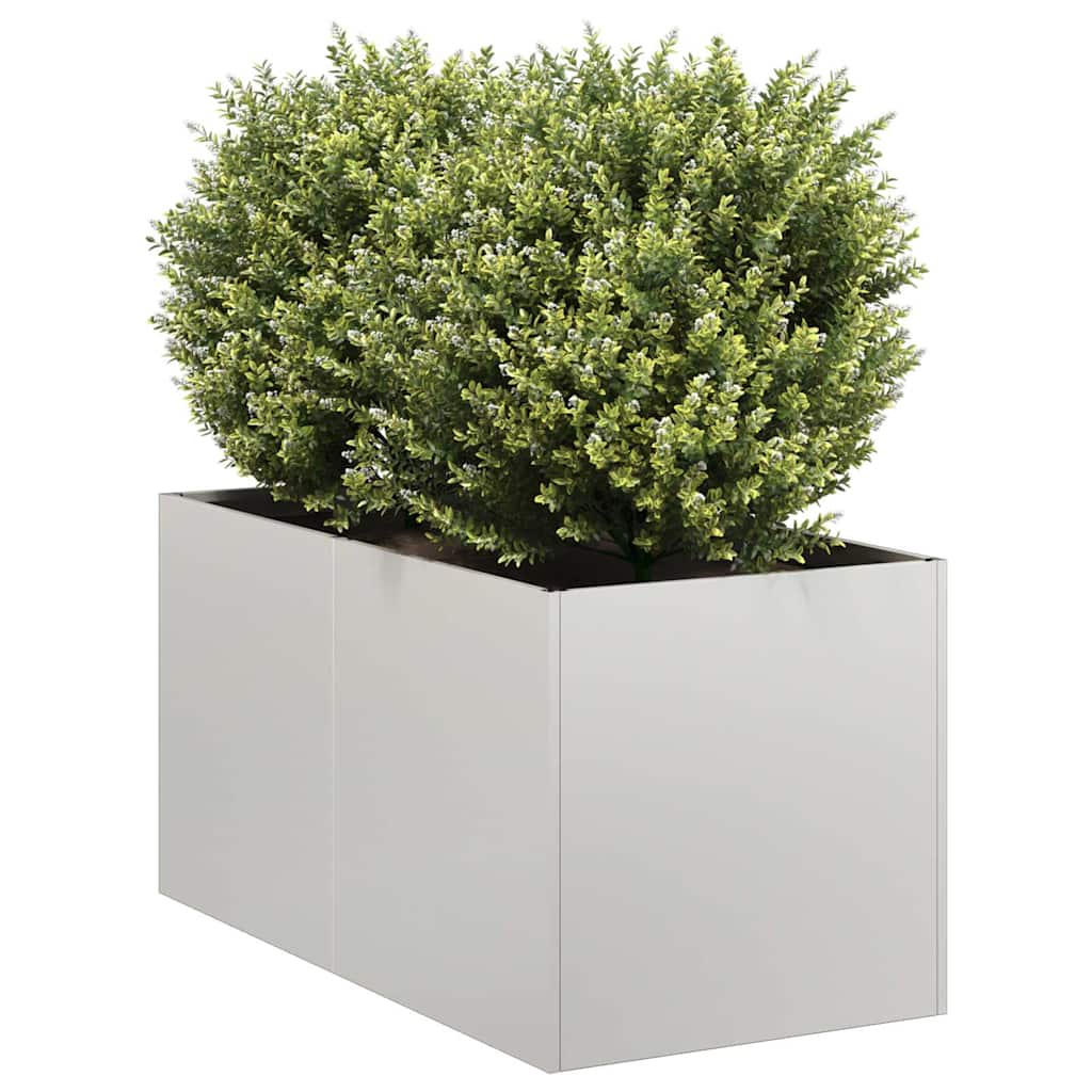 Edelstahl Pflanzgefäß 40x80x40 cm
