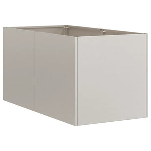 Rostiger Pflanzkübel 40x80x40 cm