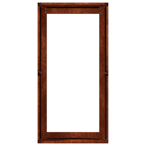 Rostiger Pflanzkübel 40x80x40 cm