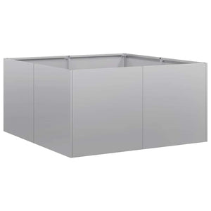 Verzinkter Stahl Pflanzkübel 80x80x40 cm