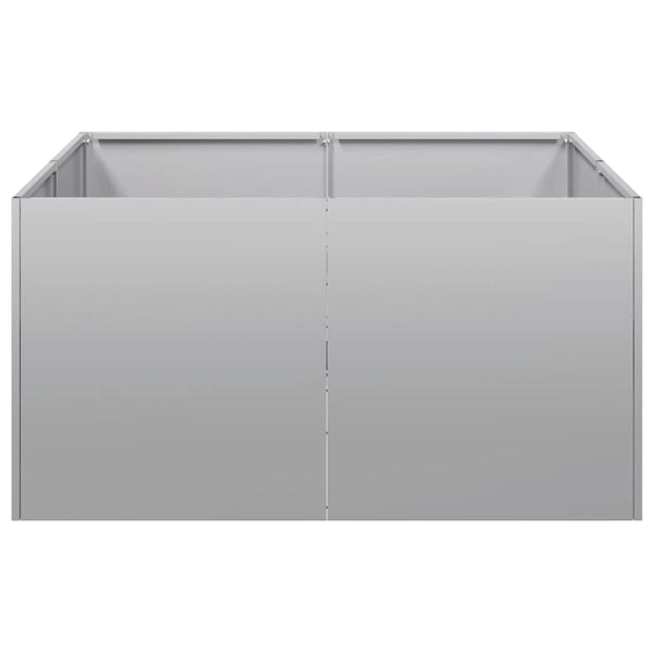 Verzinkter Stahl Pflanzkübel 80x80x40 cm