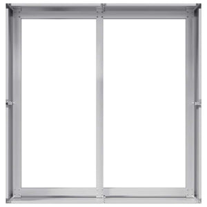 Verzinkter Stahl Pflanzkübel 80x80x40 cm