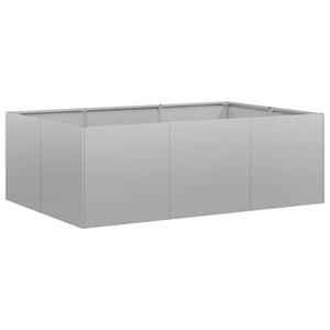Verzinkter Stahl Pflanzkübel 120x80x40 cm