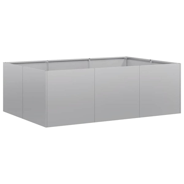 Verzinkter Stahl Pflanzkübel 120x80x40 cm