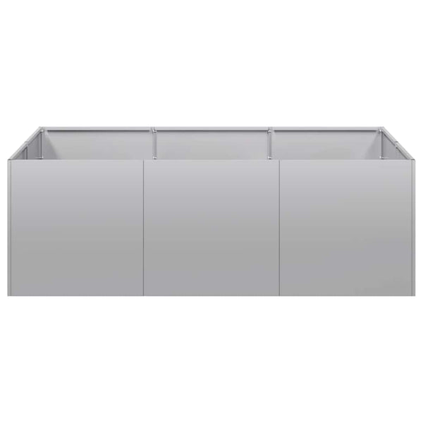Verzinkter Stahl Pflanzkübel 120x80x40 cm