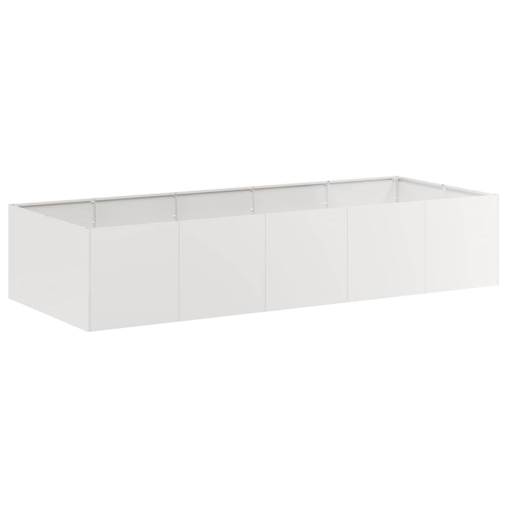 Edelstahl Pflanzkübel 200x80x40 cm