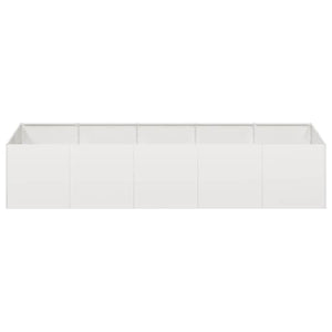 Edelstahl Pflanzkübel 200x80x40 cm