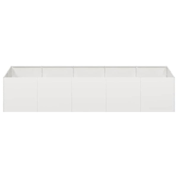Edelstahl Pflanzkübel 200x80x40 cm