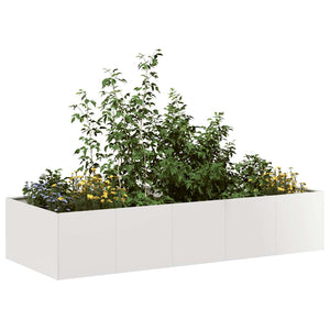 Edelstahl Pflanzkübel 200x80x40 cm