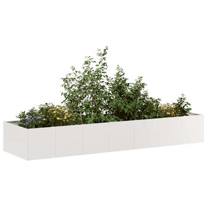 Edelstahl Pflanzkübel 280x80x40 cm