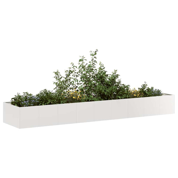 Edelstahl Pflanzkübel 360x80x40 cm