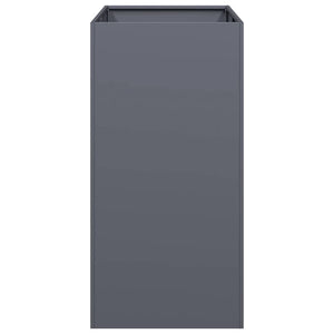 Anthrazit Pflanzgefäß 40x80x80 cm Stahl