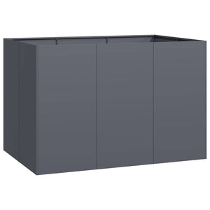 Anthrazit Pflanzgefäß Stahl 120x80x80 cm