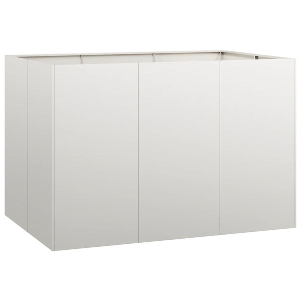 Edelstahl Pflanzkübel 120x80x80 cm