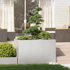 Edelstahl Pflanzkübel 120x80x80 cm