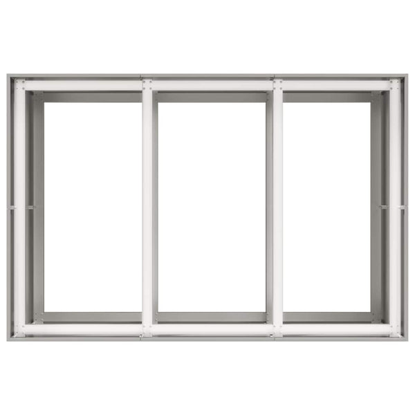 Edelstahl Pflanzkübel 120x80x80 cm