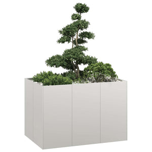 Edelstahl Pflanzkübel 120x80x80 cm